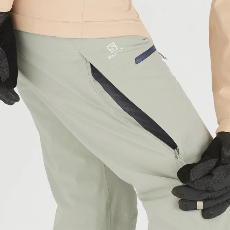 Pantalones De Esquí Salomon Proof Light Mujer Verde Menta | MX CKBA305